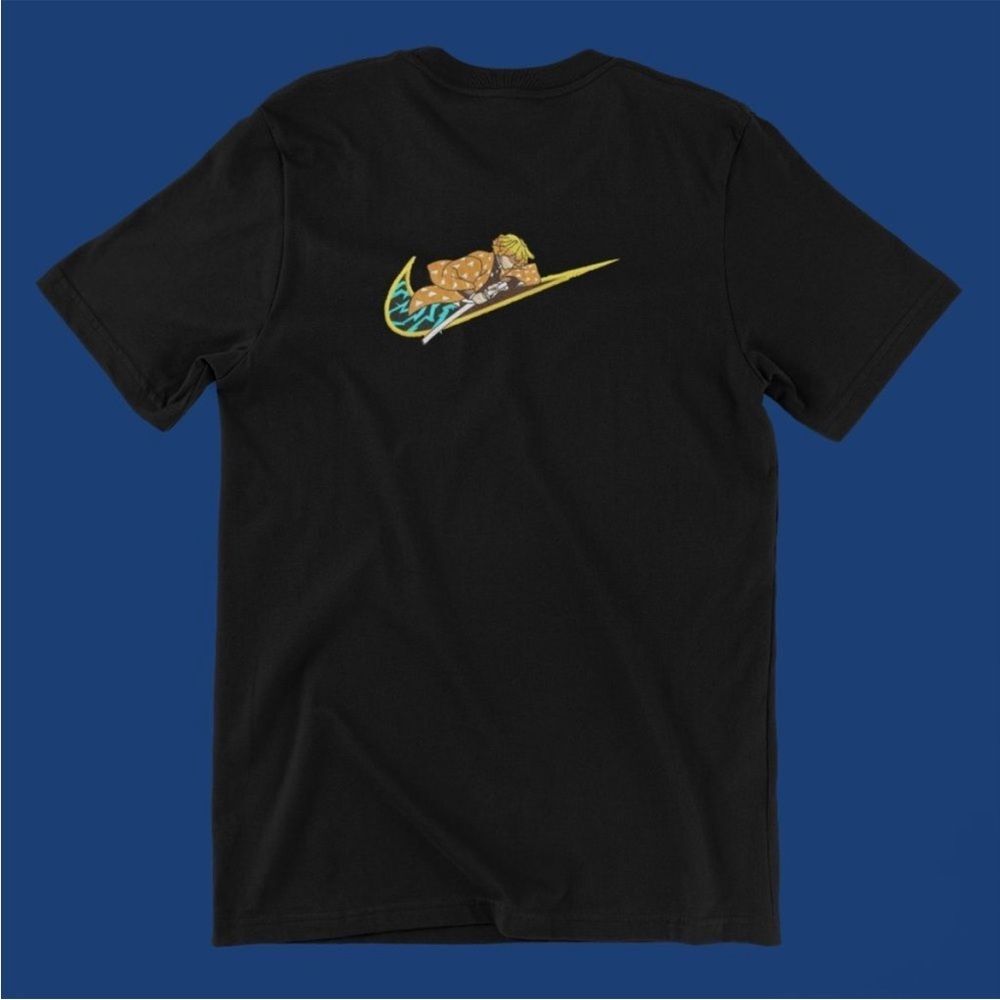 Black Zenitsu Demon Slayer Shirt